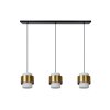 Suspension Lucide FIRMIN Noir, 3 lumières