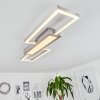 Plafonnier Ahrenfeld LED Aluminium, 1 lumière, Télécommandes