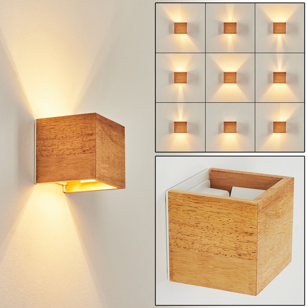 Applique murale Badajoz Écru, Blanc, 1 lumière main product photo