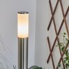 Borne lumineuse Caserta Nickel mat, 1 lumière