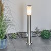 Borne lumineuse Caserta Nickel mat, 1 lumière