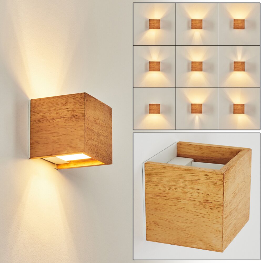 Applique murale Badajoz Écru, Blanc, 1 lumière main product photo