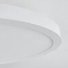 Plafonnier Carabajal LED Blanc, 1 lumière