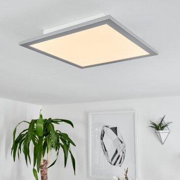 Plafonnier Wilderswil LED Blanc, 1 lumière