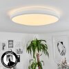 Plafonnier Magdala LED Blanc, 1 lumière