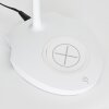 Lampe de table Grenoble LED Blanc, 1 lumière