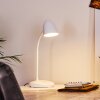 Lampe de table Grenoble LED Blanc, 1 lumière