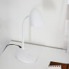 Lampe de table Grenoble LED Blanc, 1 lumière