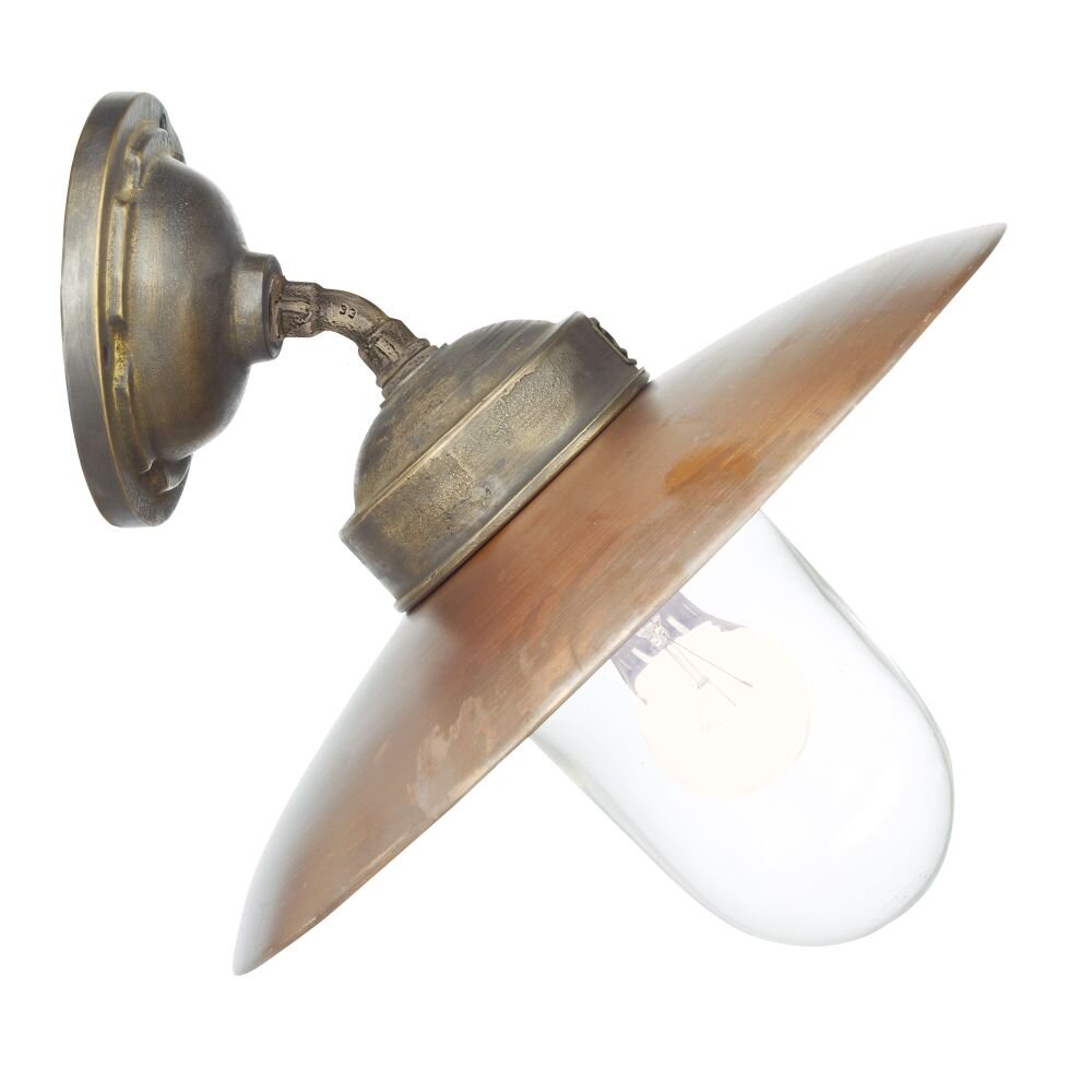 Applique murale KS Verlichting Landes Bronze, Cuivre, 1 lumière main product photo