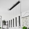 Suspension Freshwater LED Noir, 5 lumières