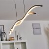 Suspension Eaglesham LED Noir, 1 lumière