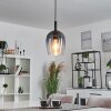 Suspension Magnano Noir, 1 lumière Suspension Magnano Noir, 1 lumière