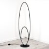 Lampadaire Harpeth LED Noir, 1 lumière