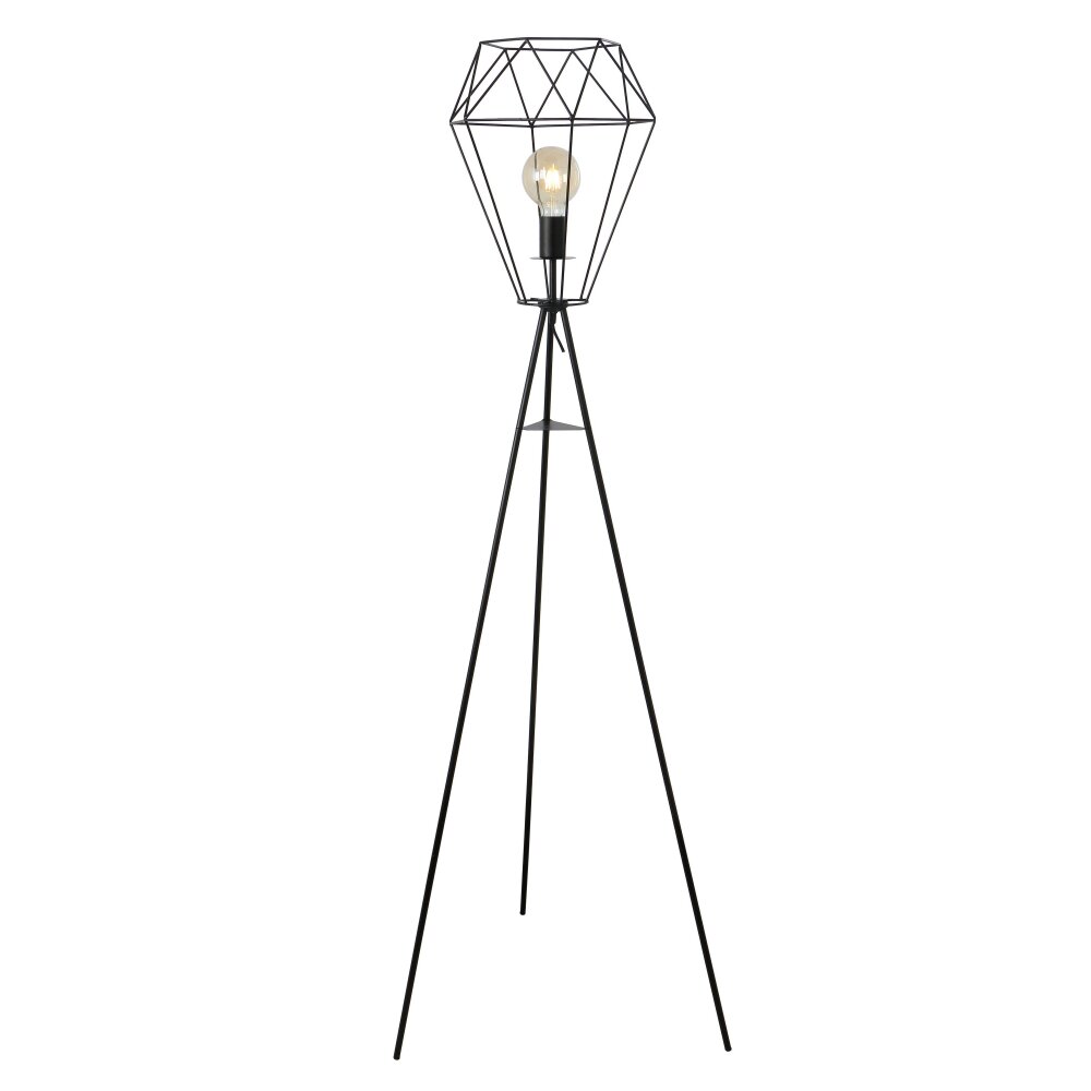 Lampadaire Globo PRISKA Noir, 1 lumière main product photo