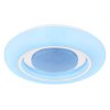 Plafonnier Globo BURRO LED Blanc, 1 lumière, Télécommandes, Changeur de couleurs