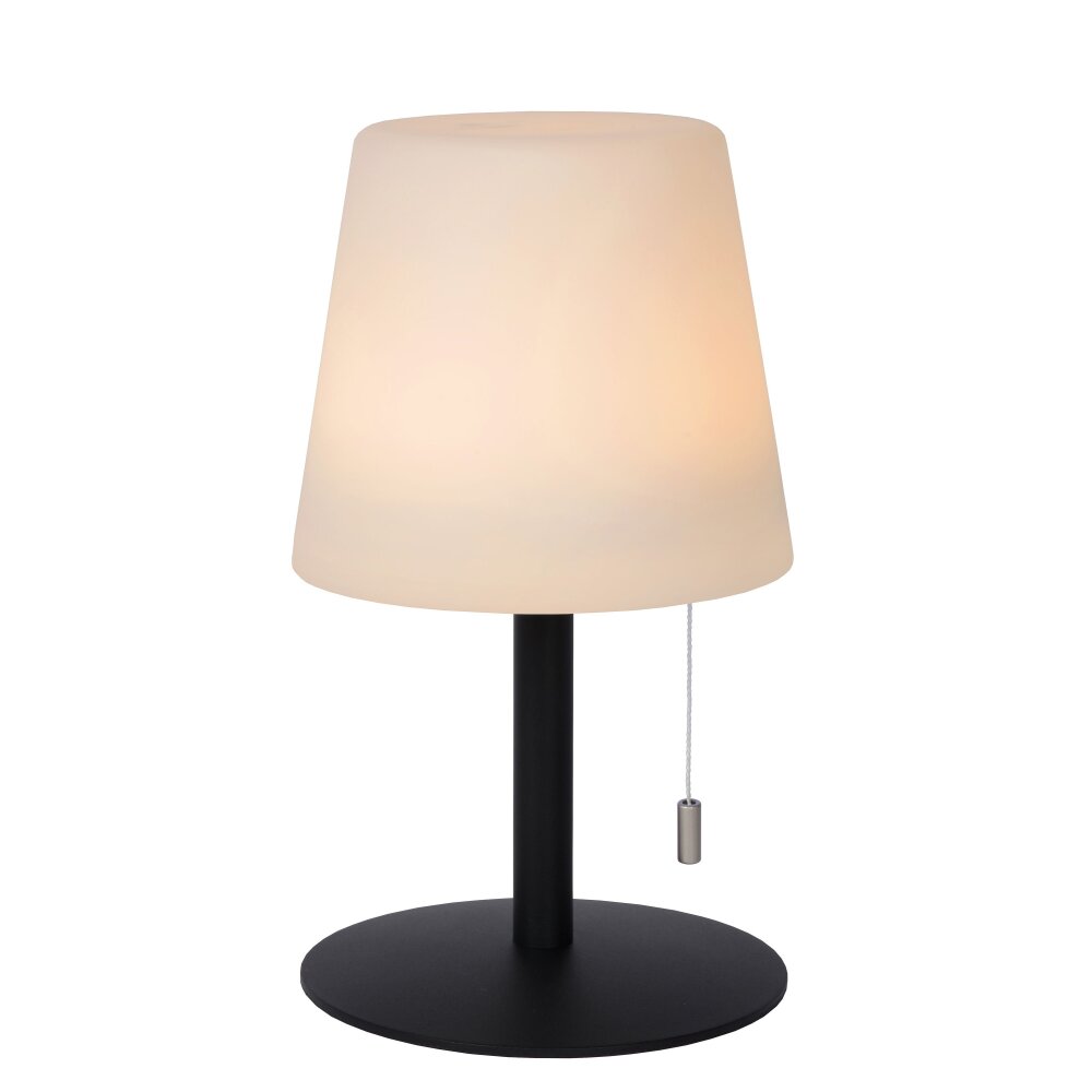 Lampe à poser Lucide RIO LED Noir, 1 lumière, Changeur de couleurs main product photo