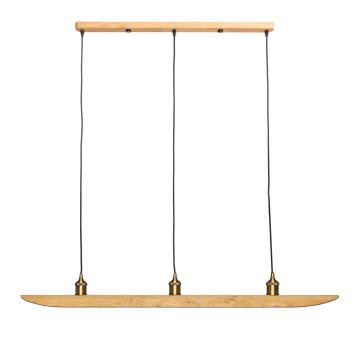 Suspension Elobra Colombia Retro Écru, 3 lumières