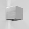 Applique murale d'extérieur Steinhauer Muro LED Acier inoxydable, 2 lumières