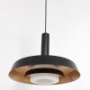 Suspension Steinhauer Flinter Noir, 1 lumière