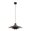 Suspension Steinhauer Flinter Noir, 1 lumière