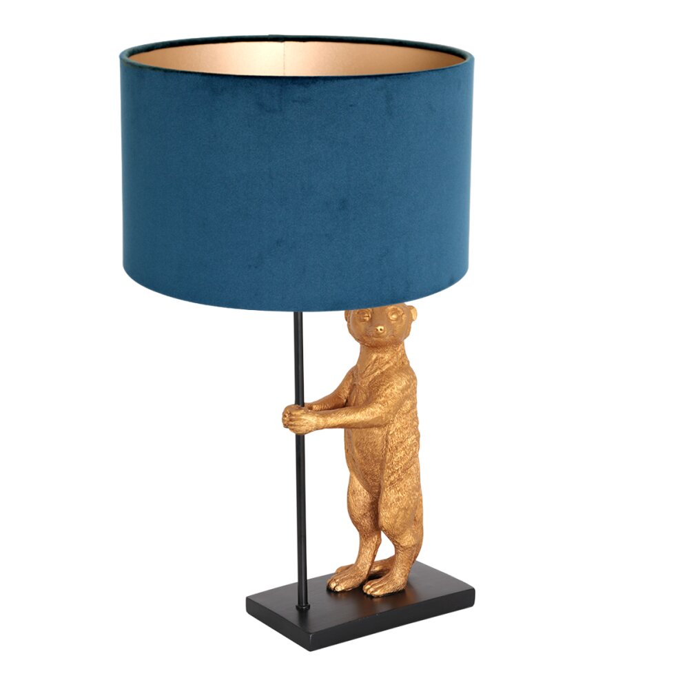 Lampe de table Steinhauer Animaux Or, Noir, 1 lumière main product photo