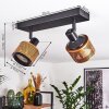 Plafonnier Betania Noir, 2 lumières