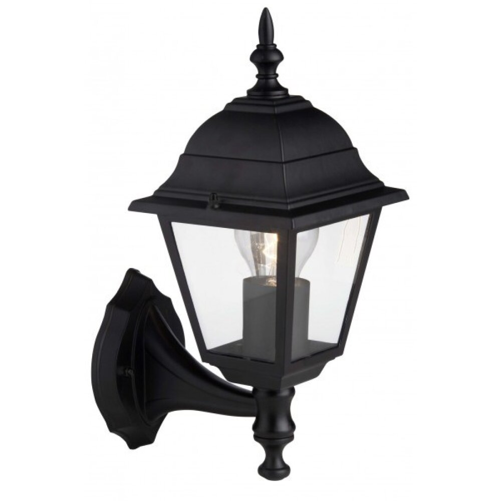 Applique murale d'extérieur Brilliant Newport Noir, 1 lumière main product photo