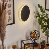 Applique murale Comallo LED Noir, Blanc, 1 lumière