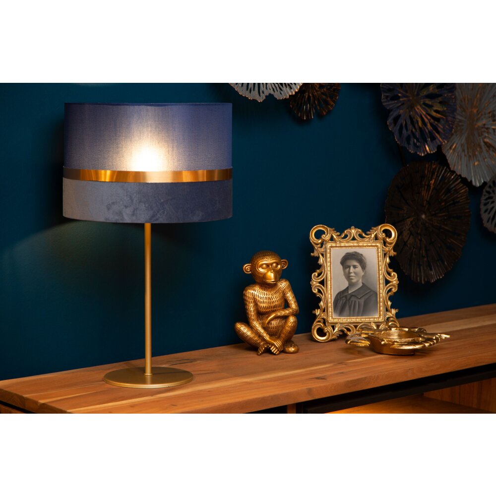 Lampe de table Lucide EXTRAVAGANZA TUSSE Or, 1 lumière main product photo