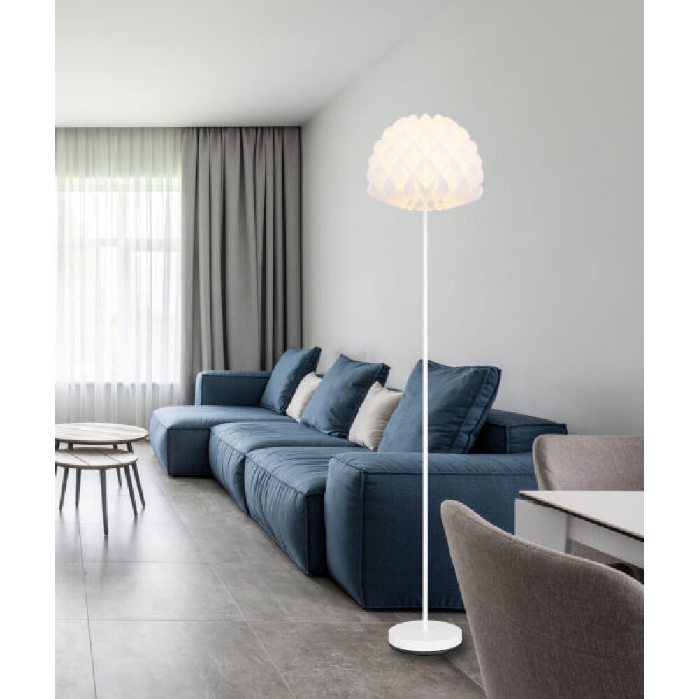 Lampadaire Globo IRENE Blanc, 1 lumière main product photo