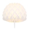 Lampadaire Globo IRENE Blanc, 1 lumière