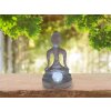 lampe solaire Gobo BUDDHA LED Bronze, Gris, 1 lumière