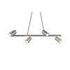 Suspension Trio MARLEY Nickel mat, 4 lumières