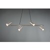 Suspension Trio MARLEY Nickel mat, 4 lumières