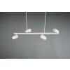 Suspension Trio MARLEY Blanc, 4 lumières