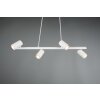 Suspension Trio MARLEY Blanc, 4 lumières