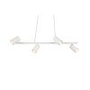 Suspension Trio MARLEY Blanc, 4 lumières