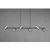 Suspension Trio MARLEY Nickel mat, 6 lumières