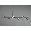 Suspension Trio MARLEY Nickel mat, 6 lumières