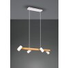 Suspension Trio MARLEY Écru, Blanc, 4 lumières