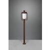 Borne lumineuse Trio Tuela Rouille, 1 lumière