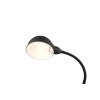 Lampe de table Trio Perry Noir, 1 lumière