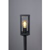 Borne lumineuse Lutec KARO Noir, 1 lumière