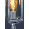 Borne lumineuse Lutec KARO Zingué, 1 lumière