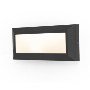 Applique murale d'extérieur Lutec HELENA LED Noir, 1 lumière