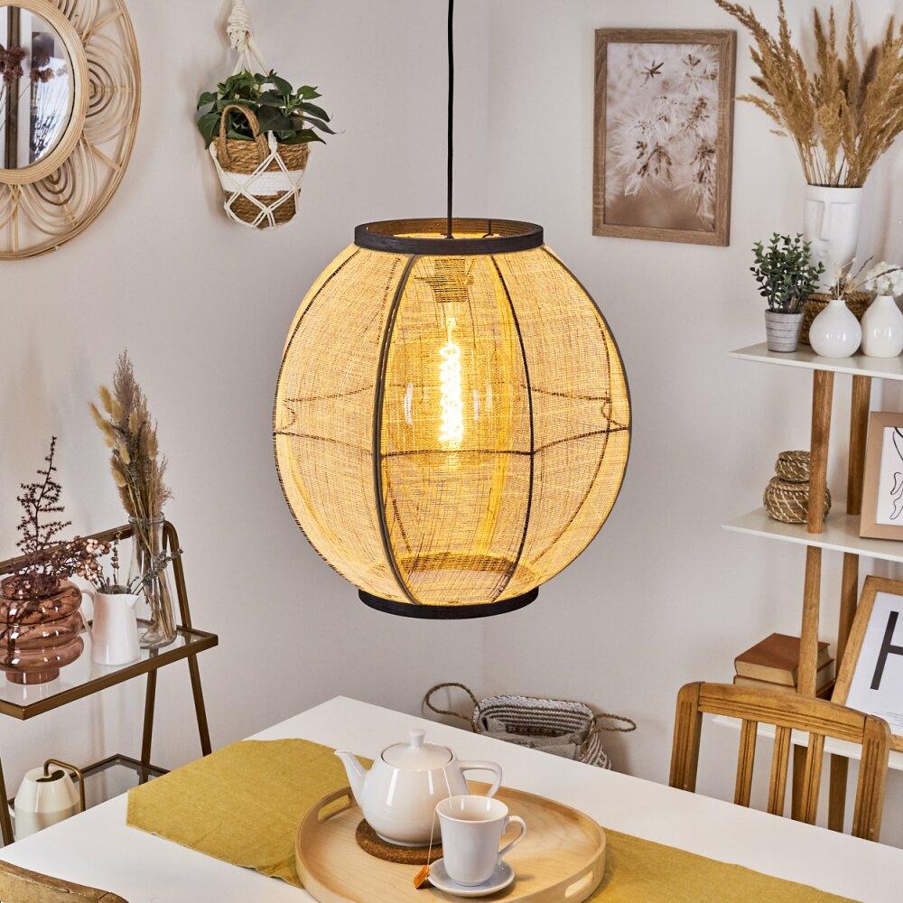 Suspension Helida Noir, 1 lumière main product photo