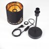 Lampe de table Marbach Noir, 1 lumière