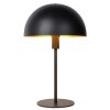 Lampe de table Lucide SIEMON Noir, 1 lumière