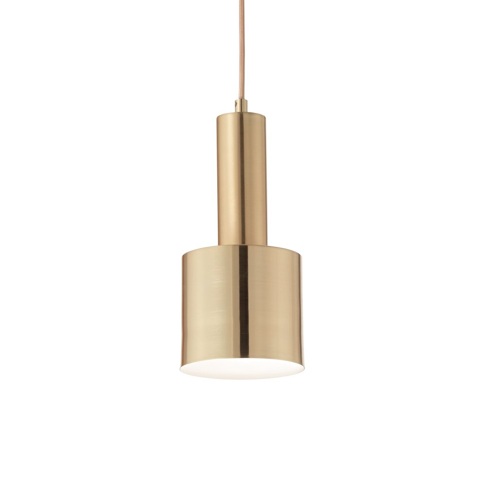 Suspension Ideallux HOLLY Laiton, 1 lumière main product photo