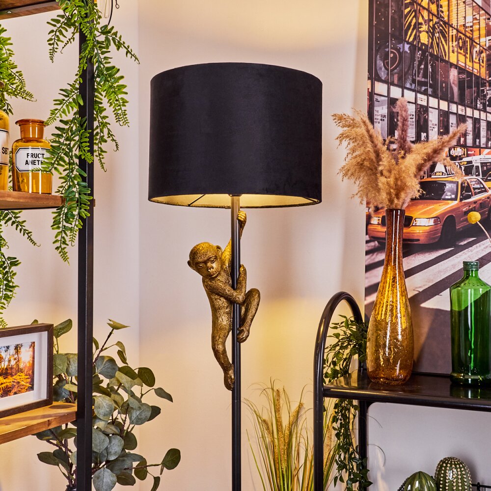 Lampadaire Suardi Or, Noir, 1 lumière main product photo
